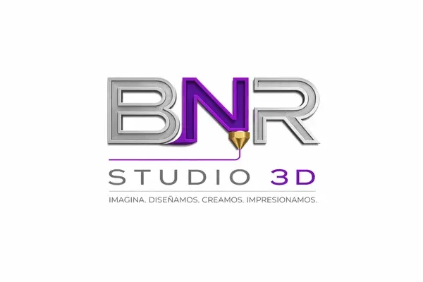 Logotipo de BNR Studio 3D